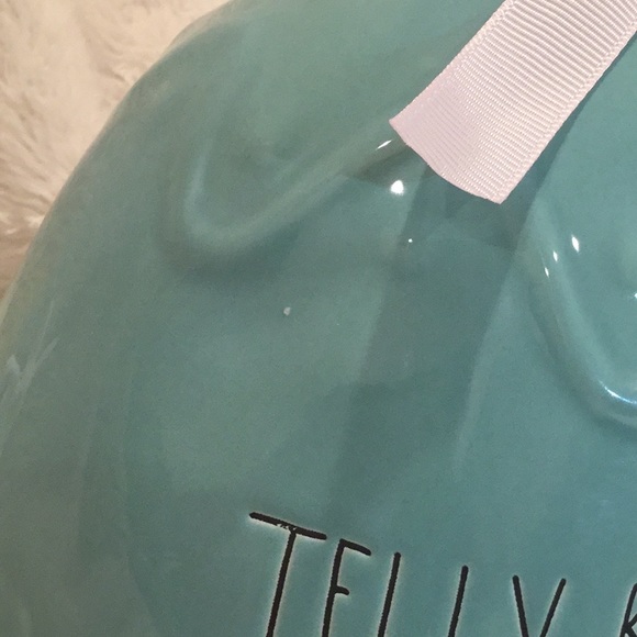 NEW Rae Dunn JELLY BEANS Birdhouse Turquoise VHTF - Picture 3 of 7
